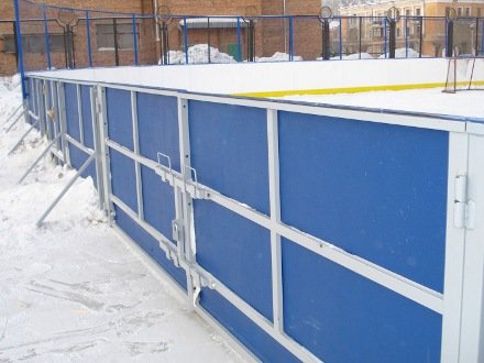 Установка, монтаж хоккейной коробки Краснознаменск